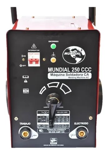 250A 1F 110V/220V MUNDIAL AC Welding Machine