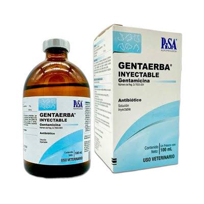 Gentaerba inyectable 100mL