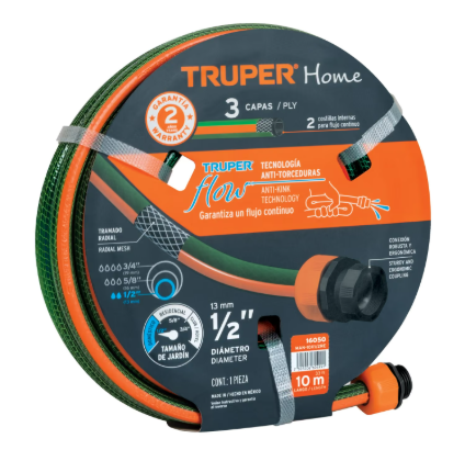 Manguera TRUPER de jardín de 3 capas