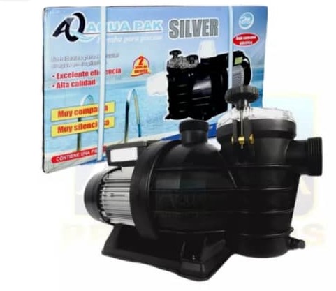 Módulo de Bomba de piscina de 1Hp-110 V Aqua Pak con filtro de arena 19" y conexión filtro-bomba