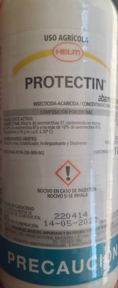 Insecticida Acaricida Protectin (i.a. Abamectina) 1L
