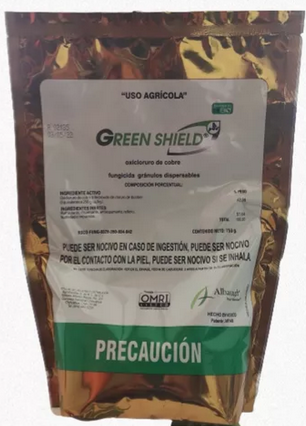 Fungicida Green Shield oxicloruro de cobre