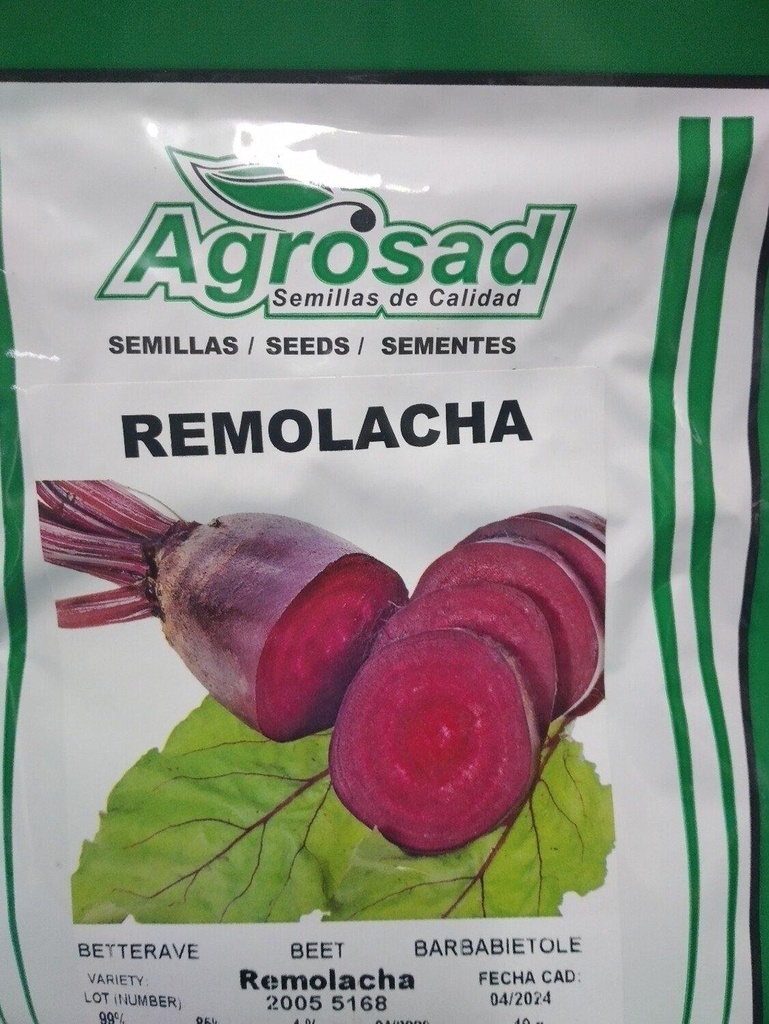 Semillas de remolacha 1Lb