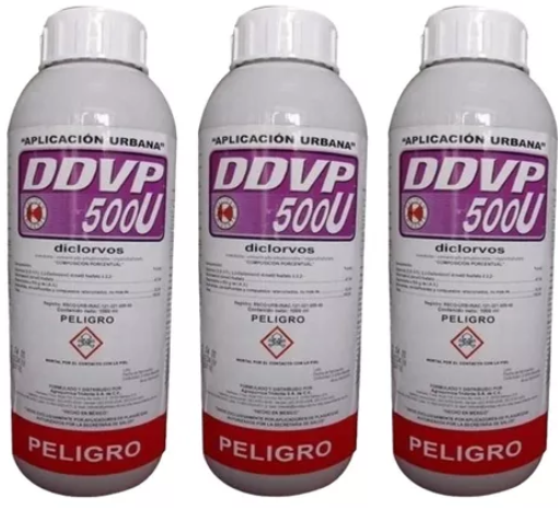 Insecticida Diclorvos (DDVP) 500U 1 Litro