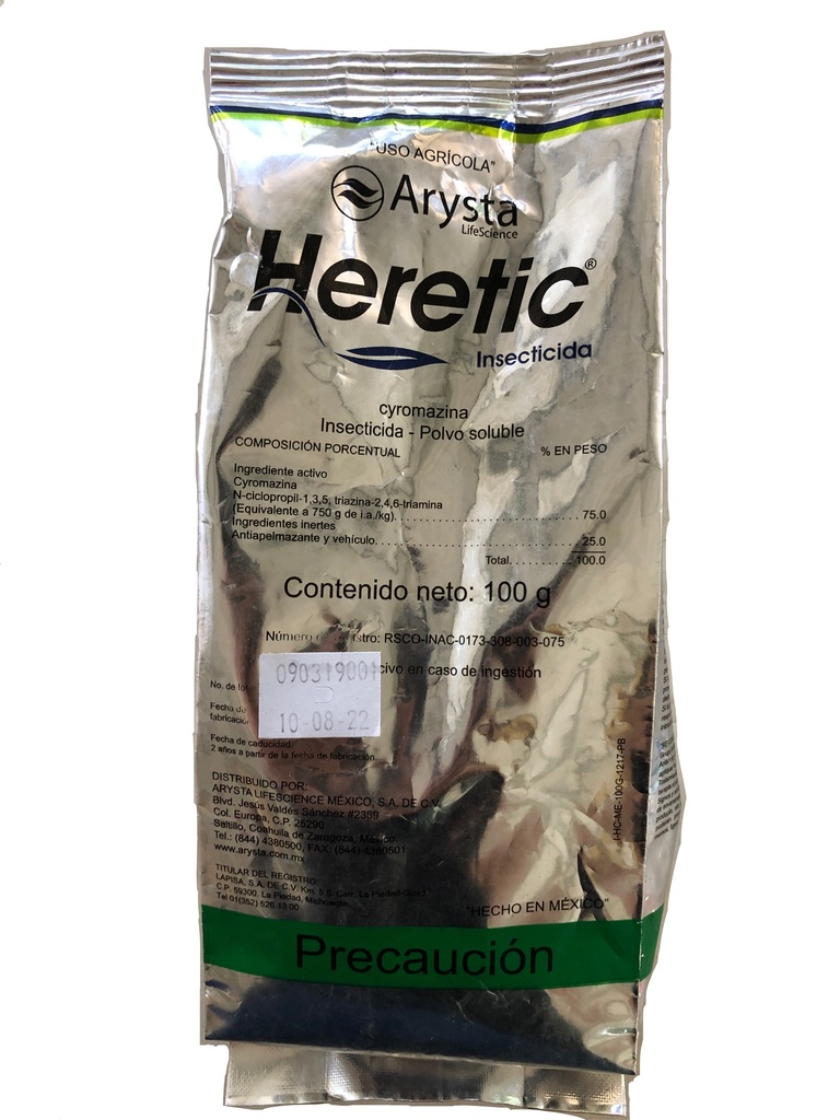 Insecticida Heretic 100g (i. a. cyromazina)