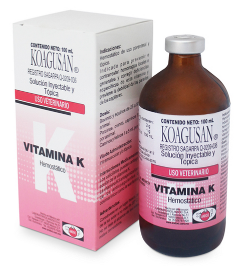 Vitamina K Koagusan de 100ml Andoci