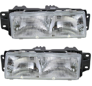 Juego de faros cortos automotriz