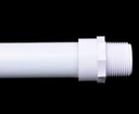 [FLLC444.306] Tubo PVC 1½" con rosca macho. 70cm