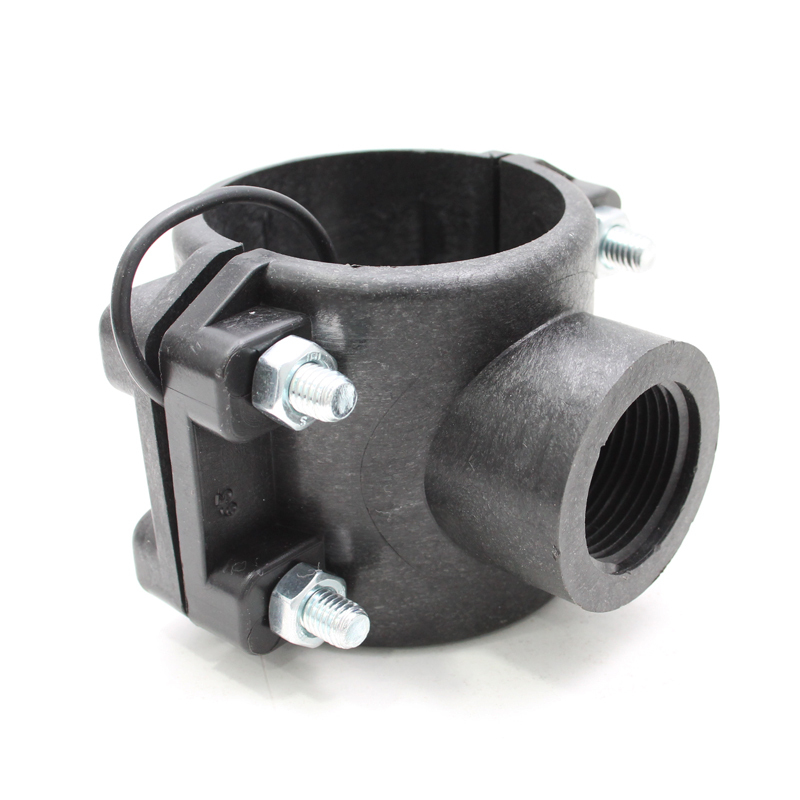 50xF Ø 1" 4-bolt plastic pipe clamp on saddle