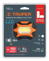[FLL555.445] TRUPER LED miner´s flashlight
