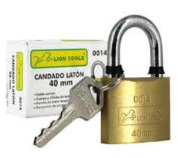 [FLL482] LEON padlock (3 keys included)