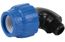 [FLLC515] 90° 63mm x Ø 1½" Male thread elbow