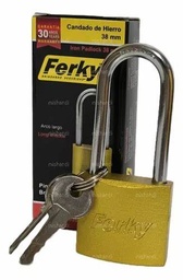 [FLL574] Long-neck padlock (3 keys included)