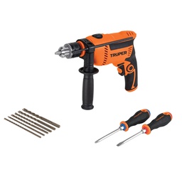 [FLL645] Combo de Taladro percutor TRUPER ½" 600W