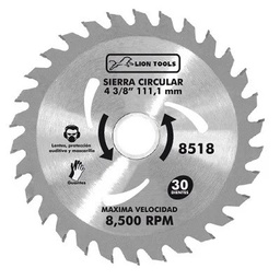 [FLL676] Disco de sierra 4-3/8"