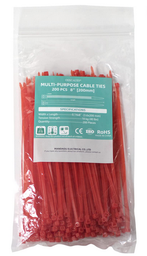 [FLL684] 200-Piece Cable Tie Wraps Set