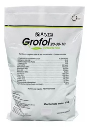 [FLL666.809] Fertilizante foliar Grofol (Cristales solubles)