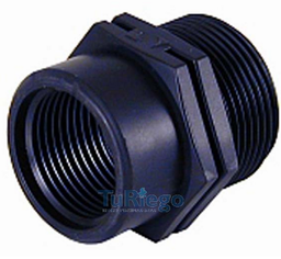 [FLLC898] Reducido macho-hembra PP Ø 1½"x1"