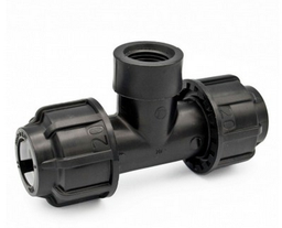 [FLLC916] Tee rosca Hembra 25 x ½" x 25