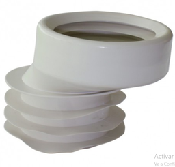 [FLLC929] Manguito WC excéntrico Goma de 110mm taza-piso