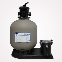 [FLL973] 19" Sand Filter. Includes 6-Way Valve & Plastic Base