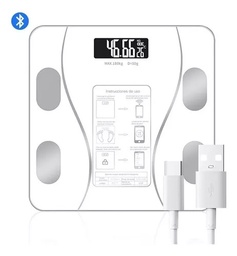 Báscula corporal con Bluetooth hasta 150 Kg