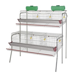 [FLLC1056] Set de jaulas para gallinas ponedoras