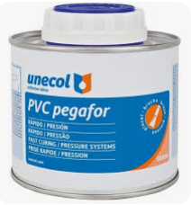 [FLLC1071] Pegamento rápido PVC y pincel. Bote ½L.