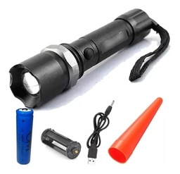 [FLL555.1098] Saving-Battery Super Bright Rechargeable Flashlight