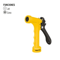 [FLL1107] PRETUL 5" 2-Pattern plastic Hose Nozzle