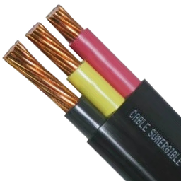 [FLLC1157] 600V submersible cable 3X12 Gauge