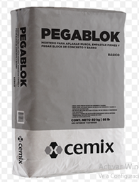 [FLLC1189] Pegablock (cemento mortero) 40 Kg