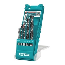 [FLL1222] 5 Pcs. TOTAL Auger Bit Set for Wood