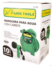 [FLL1263] Manguera LION de 10m con carrete