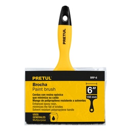 [FLL1340] Brocha 6" PRETUL