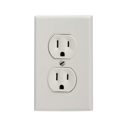 [FLL329] Covered double outlet