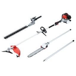 [FLLC222.1213] SENCI Brush Cutter (4 in 1) with gas-powered Two-Stroke Engine