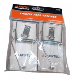 [FLL666.1601] Mini trampas de madera para ratón