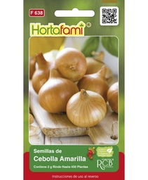 [FLL1552] Muestras de semillas de cebolla amarilla