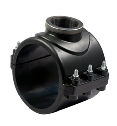 [FLLC1652] 90x½" Plastic Pipe Clamp on Saddle