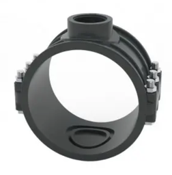 [FLLC1656] 160x2" Plastic Pipe Clamp on Saddle