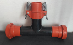 [FLLC1409-1713] Ø50 Female output and Ø50 Female-coupling & Male-coupling Tee