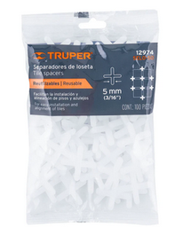 [FLL1724] Separadores de losetas 8mm 5/16 pulgadas (75 piezas)
