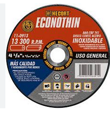 [FLL1741] Disco de corte 4½´´ ECONOTHIN