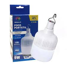 [FLL555.1826] Lámpara LED 6500K de emergencia con USB