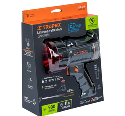 [FLL555.060] TRUPER 900 Lumens Lithium Battery Spotlight. 11h battery life