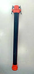 [FLLC1409-444.1900] Tubo PE 50mm con acoples macho-hembra. Longitud 70cm