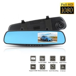 [FLL1997] Grabadora de video para espejo retrovisor de vehículo Blackbox DVR