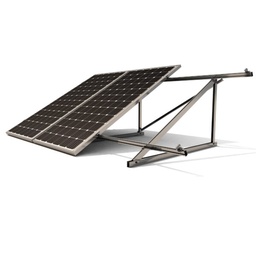 [FLLC2011] Estructura soporte reforzada 30º para 3 paneles solares de 72 células en vertical 11V3