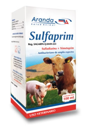 [FLL777.2324] Antimicrobiano de amplio espectro Sulfaprim 100mL